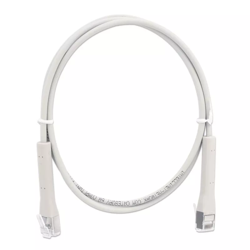 Intellinet 745154 kabel sieciowy Szary 2 m Cat6a F/FTP (FFTP)