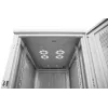 Intellinet Szafa serwerowa 19 cali – wolnostojąca, 42U, 600x1000mm (szerokość x głębokość), szara, zmontowana, maks. 1500kg, wielopunktowy zamek drzwi, jeden zamek na panel boczny, głębokość użytkowa od 123 do 773mm, IP20, stelaż, stal