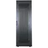 Szafa serwerowa 19-calowa Intellinet – wolnostojąca, 42U, 600x1000mm (szer. x gł.), czarna, Flatpack, maks. 1500 kg, wielopunktowy zamek drzwi, jedna blokada na panel boczny, głębokość użytkowa od 123 do 773 mm, IP20, szafa, stal