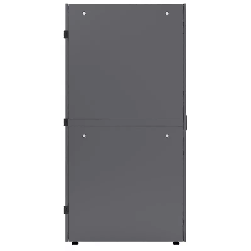Intellinet Serwerownia wolnostojąca 19 cali - 42U, 600x1200mm (szer. x gł.), czarna, płaska paczka, maks. 1500 kg, wielopunktowy zamek drzwi, jeden zamek na panel boczny, głębokość użytkowa 123 do 973 mm, IP20, szafa rack, stal
