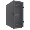 Intellinet 19-calowa szafa serwerowa - wolnostojąca, 36U, 600x1200mm (szer. x gł.), czarna, płaska paczka, maks. 1500 kg, wielopunktowy zamek drzwi, jeden zamek na panel boczny, głębokość użytkowa 123 do 973 mm, IP20, stojak, stal