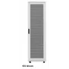 Intellinet 19-calowa szafa sieciowa - wolnostojąca (podstawowa), 36U, 600x1000mm (szerokość x głębokość), szara, Flatpack, maks. obciążenie 600 kg, zamek drzwi jednopunktowy, jeden zamek na panel boczny, głębokość użytkowa 123–773 mm, szafa rack, IP20, stal