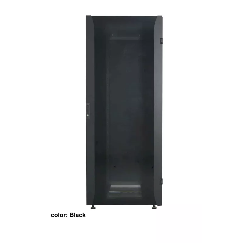 Intellinet 19-calowa szafa sieciowa - wolnostojąca (Premium), 42U, 600x800mm (szerokość x głębokość), szara, płaska paczka, maks. 2000 kg, zamek drzwi wielopunktowy, dzielone panele boczne (dwa zamki na bok), głębokość użytkowa 129 do 629 mm, stopień ochrony IP20, stelaż, aluminium