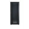 Intellinet Szafka sieciowa 19 cali - wolnostojąca (Premium), 22U, 600x800mm (szerokość x głębokość), szara, zmontowana, maks. 2000 kg, wielopunktowy zamek drzwi, dzielone panele boczne (dwa zamki na bok), głębokość użytkowa 129 do 629 mm, stopień ochrony IP20, stelaż, aluminium
