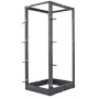 Intellinet 19-calowa szafa rack - otwarta rama (4-słupkowa), 26U, czarna, płaski pakiet, max 360 kg