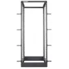 Intellinet 19-calowa szafa rack - otwarta rama (4-słupkowa), 26U, czarna, płaski pakiet, max 360 kg