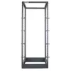 Intellinet 19-calowa szafa rack - otwarta rama (4-słupkowa), 26U, czarna, płaski pakiet, max 360 kg