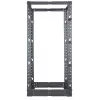 Intellinet 19-calowa szafa rack - otwarta rama (4-słupkowa), 26U, czarna, płaski pakiet, max 360 kg