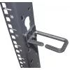 Intellinet 19-calowa szafa rack - otwarta rama (4-słupkowa), 26U, czarna, płaski pakiet, max 360 kg