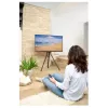 Hama 00220870 Uchwyt/Stojak TV 190.5 cm (75 cali) Czarny