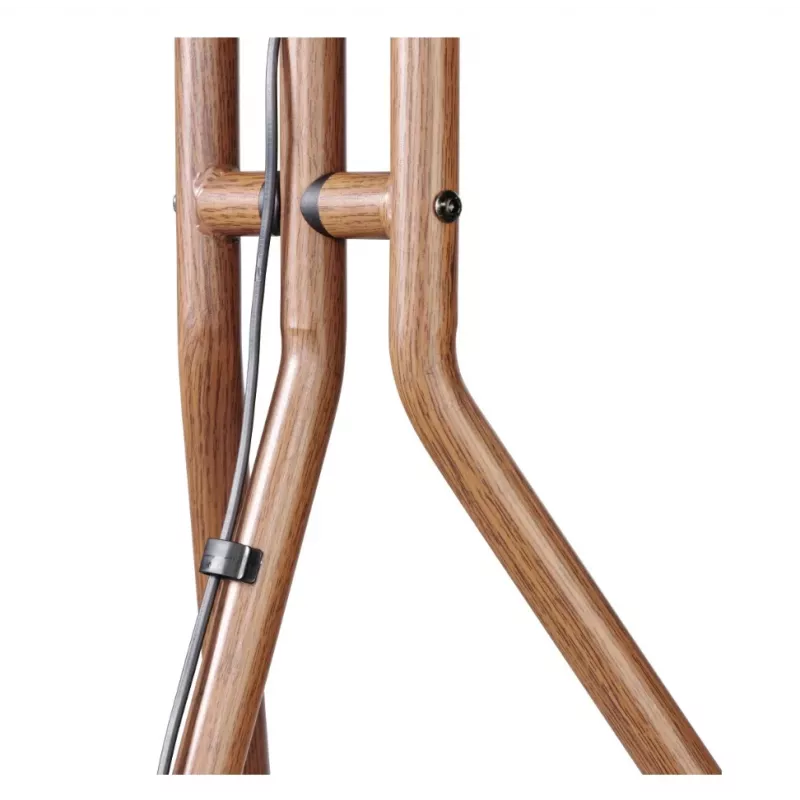 Hama Easel Design 190.5 cm (75 cali) Czarny, Orzech