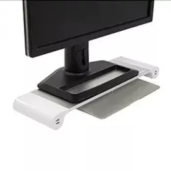 Monitor mount Terratec 219730 Desk biały