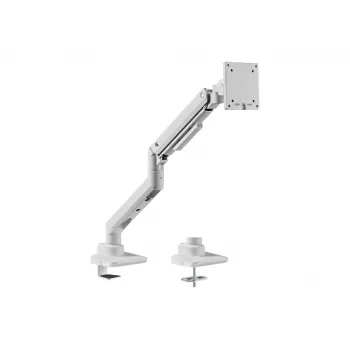 Equip 17–49-calowy wytrzymały uchwyt biurkowy do monitora, biały