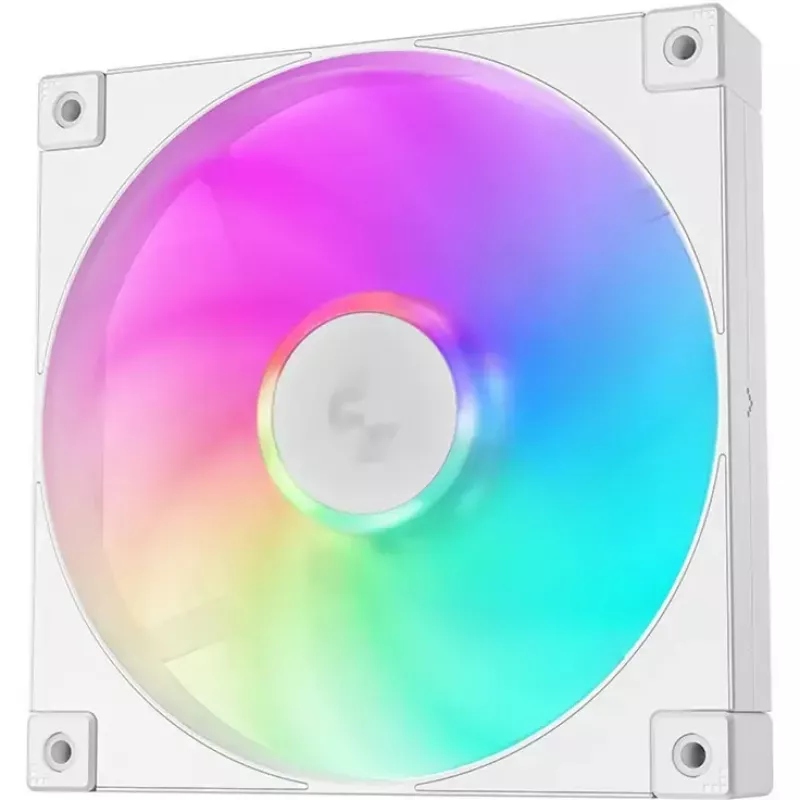 Wentylator chłodzący DeepCool FD14 ARGB biały 140mm 3in1 — 140 mm, ARGB, biały, 3 szt.