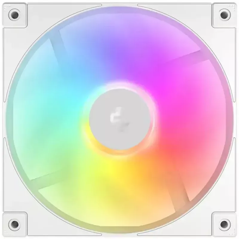 Wentylator chłodzący DeepCool FD14 ARGB biały 140mm 3in1 — 140 mm, ARGB, biały, 3 szt.