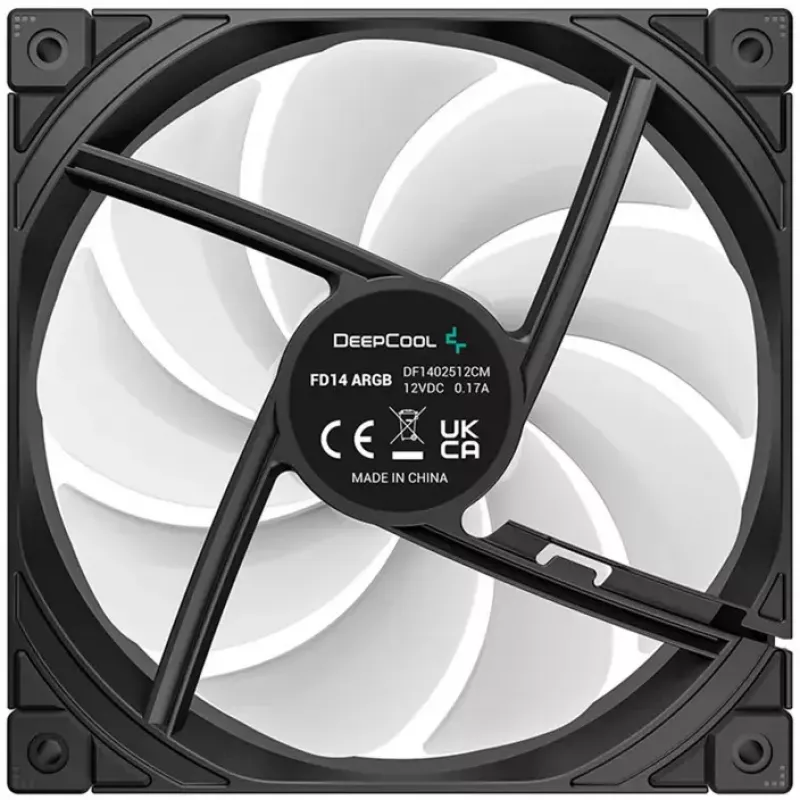Wentylator chłodzący DeepCool FD14 ARGB 140mm 3in1 — 140 mm, ARGB, 3 szt.