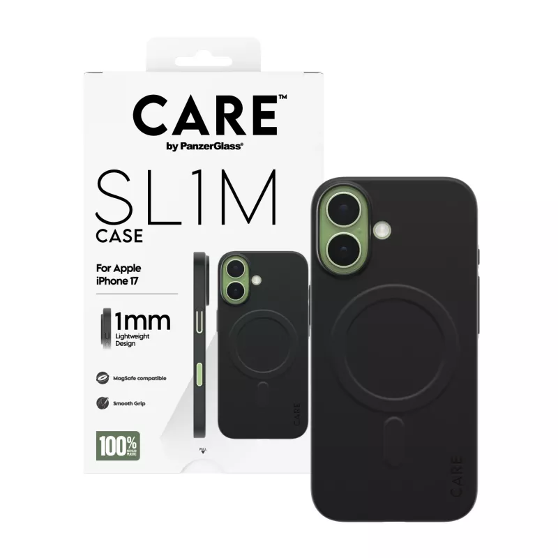 Etui ochronne PanzerGlass SL1M z MagSafe dla iPhone 17, czarne