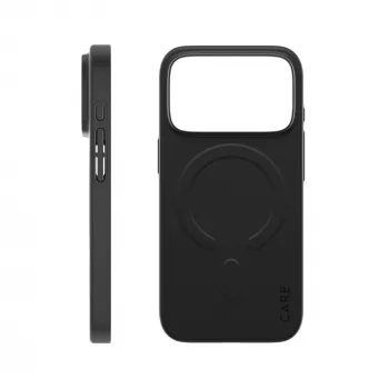 Ochronne etui na telefon PanzerGlass CARE™ SL1M z MagSafe do iPhone 17 Pro — czarne