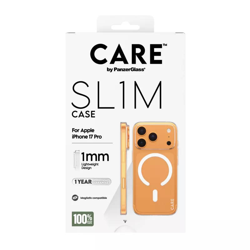 PanzerGlass CARE SL1M przezroczyste etui kompatybilne z MagSafe do iPhone 17 Pro