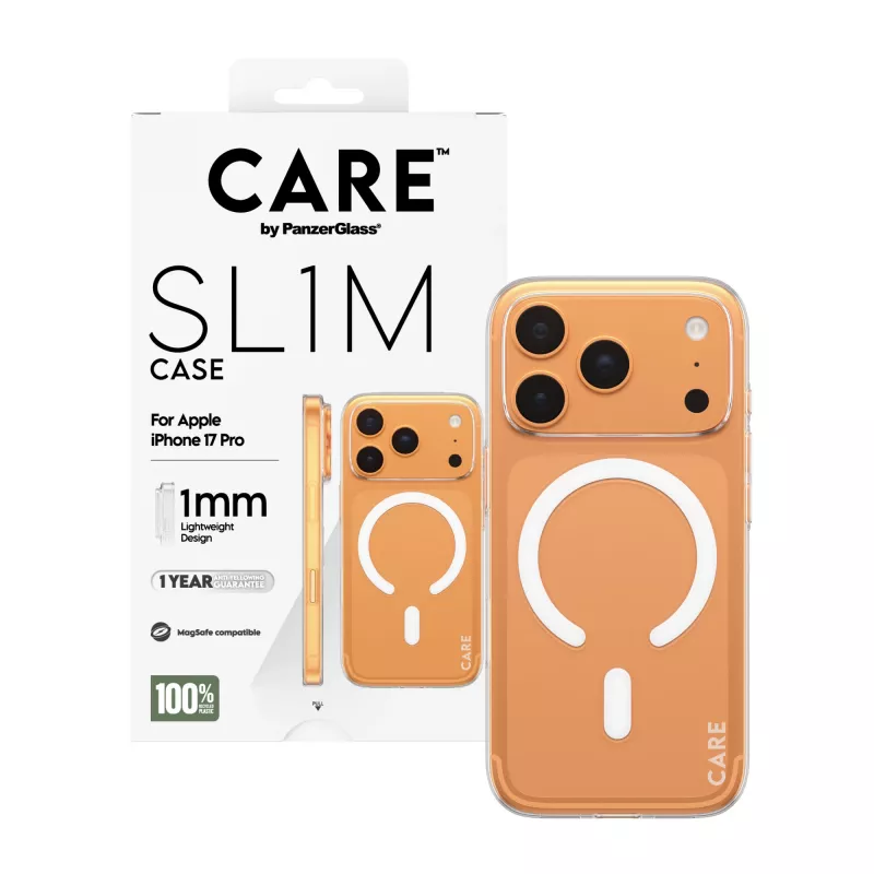 PanzerGlass CARE SL1M przezroczyste etui kompatybilne z MagSafe do iPhone 17 Pro