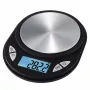 Elektroniczna waga kuchenna Xavax Jewel Czarny Oval — maks. 0,5 kg, dokładność 0,1 g, bateria CR2032, 130×100×15 mm