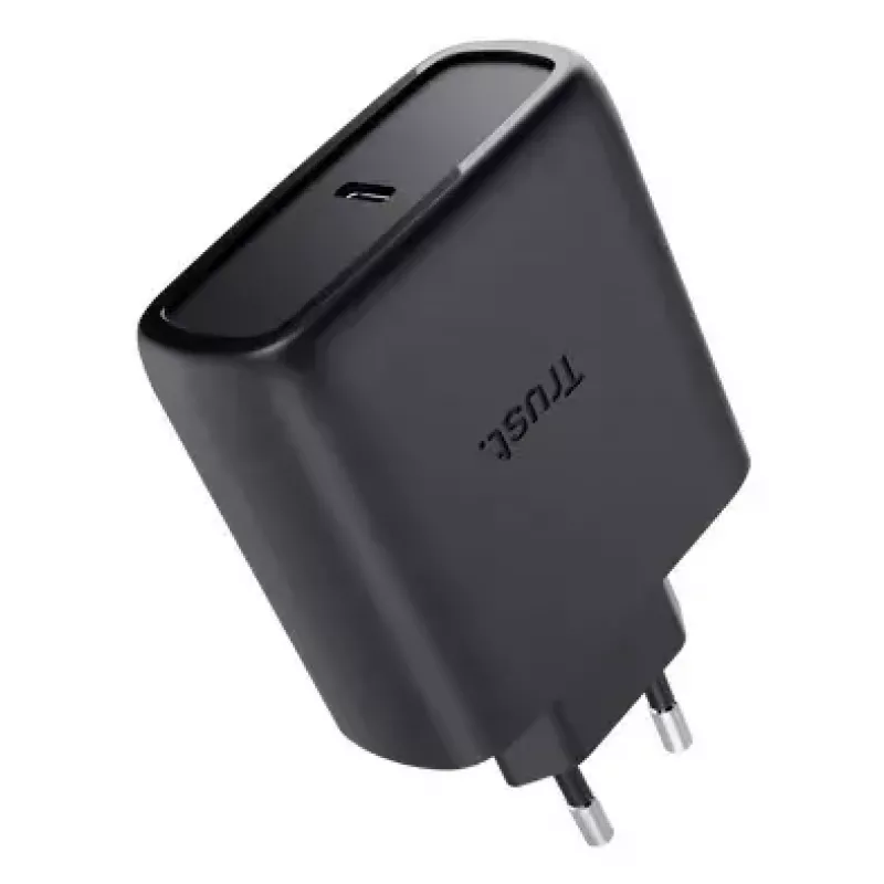 Ładowarka Trust Maxo 65W USB-C GaN Charger do użytku wewnętrznego AC Laptop Smartphone Tablet