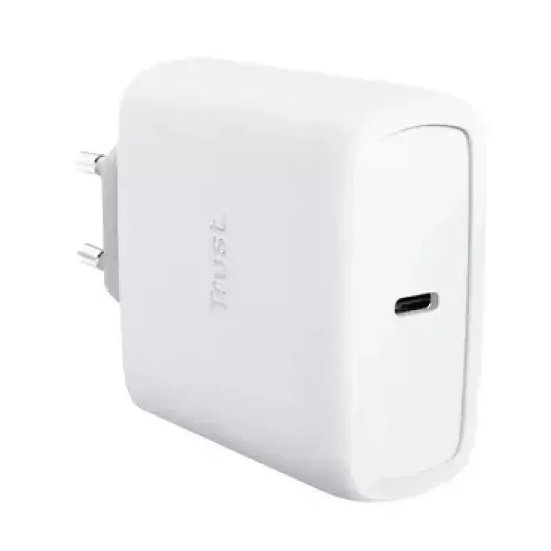 Ładowarka Trust Maxo 65W USB-C GaN Ładowarka sieciowa do użytku wewnętrznego do laptopa smartfona tabletu