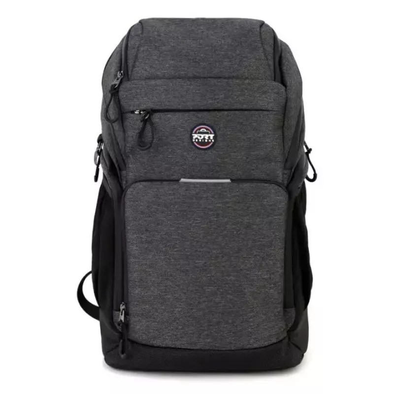 Plecak Port Designs Montreal na laptopa do 40,6 cm (16 cali) — poliester, czarno-szary