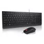 Lenovo 4X31R64400 klawiatura Mysz w zestawie Uniwersalna USB US English Czarny