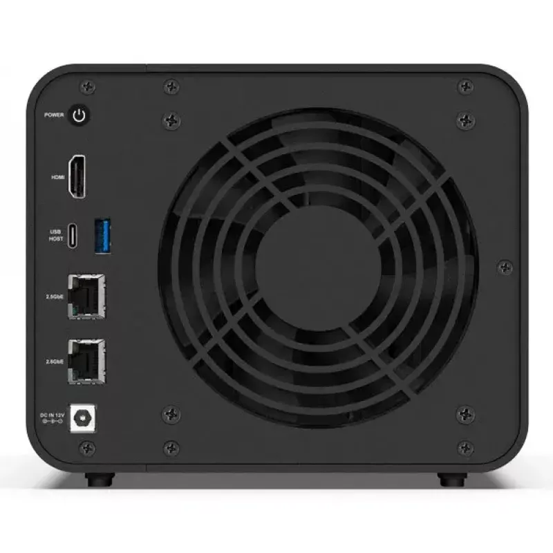 TerraMaster F4-424 PRO NAS/serwer pamięci masowej Desktop Intel® Core™ i3 i3-N305 32 GB DDR5 Czarny