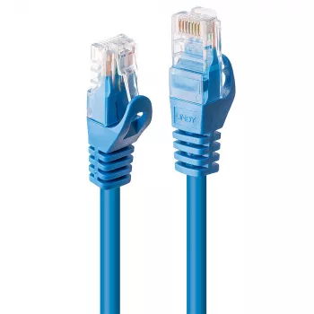Lindy 48170 kabel sieciowy niebieski 0,3 m Cat6 U/UTP (UTP)