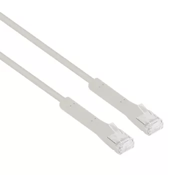 Intellinet 745123 kabel sieciowy Szary 0,5 m Cat6a F/FTP (FFTP)