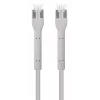 Intellinet 745123 kabel sieciowy Szary 0,5 m Cat6a F/FTP (FFTP)