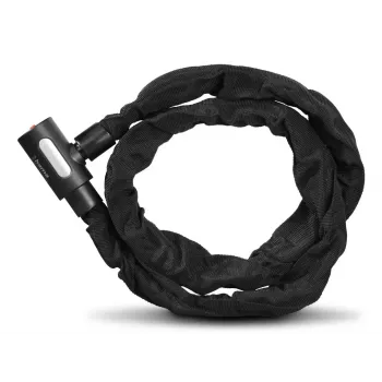 Hama 00178138 zapięcie rowerowe Czarny 1200 mm Zapięcie łańcuchowe