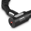 Hama 00178138 zapięcie rowerowe Czarny 1200 mm Zapięcie łańcuchowe