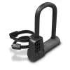 Hama 00178139 zamek rowerowy Czarny 210 mm U-lock
