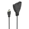 Hama 4K HDMI 2x1 Toggle Switch, 2x gniazda HDMI - 1x wtyk HDMI