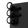 Ochrona obiektywu aparatu PanzerGlass Hoops do Samsung Galaxy S26 Ultra — Szkło hartowane, Silikon, Czarny
