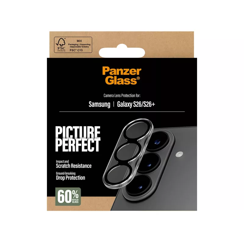 Osłona obiektywu PanzerGlass PicturePerfect do Samsung Galaxy S26 / S26+ (PG94088)
