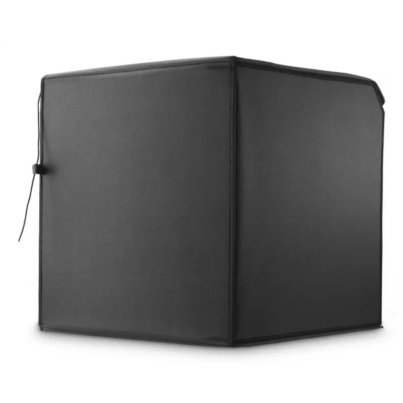 Mini studio fotograficzne HAMA składane pudełko z lampą pierścieniową LED 50×50 cm, model 00004664