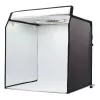 Mini studio fotograficzne HAMA składane pudełko z lampą pierścieniową LED 50×50 cm, model 00004664