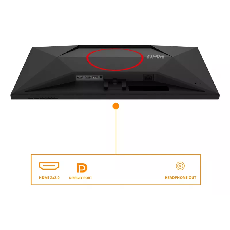 Monitor komputerowy AOC G4 27G4ZRE 68,6 cm (27 cali) 1920 x 1080 pikseli Full HD LED Czarny, Czerwony