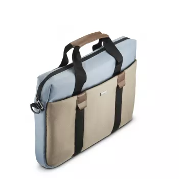 Hama Silvan 35.8 cm (14.1 inch) Toploader bag Beige, niebieski