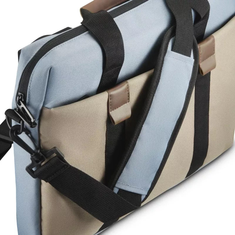 Hama Silvan 35.8 cm (14.1 inch) Toploader bag Beige, niebieski