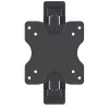 Manhattan Wall Mount for TV & Monitors (Full Motion), For screens 13 inch to 27 inch, VESA compatibility: 75x75mm and 100x100mm - check the dimensions of the four mounting holes on back of screen to ensure it fits, Max 20kg, Czarny, Bracket