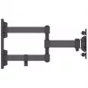 Manhattan Wall Mount for TV & Monitors (Full Motion), For screens 13 inch to 27 inch, VESA compatibility: 75x75mm and 100x100mm - check the dimensions of the four mounting holes on back of screen to ensure it fits, Max 20kg, Czarny, Bracket