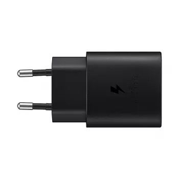 Ładowarka Samsung EP-TA800XBEGEU 25W USB-C szybkie ładowanie, kompaktowy zasilacz sieciowy