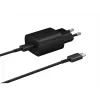 Ładowarka Samsung EP-TA800XBEGEU 25W USB-C szybkie ładowanie, kompaktowy zasilacz sieciowy