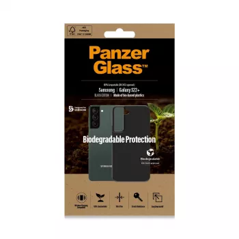 Cover PanzerGlass Samsung Galaxy S22 Plus Czarny Biodegradable