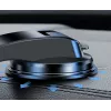Uniwersalny uchwyt samochodowy Manhattan na deskę rozdzielczą z magnetycznym uchwytem na telefon dla smartfonów, do użytku poziomego lub pionowego, czarny, trzyletnia gwarancja